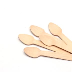 Disposable Wood spoon 110mm