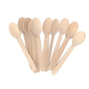 Disposable Wood spoon 160mm 