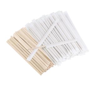 Individually paper packing Wood Coffee Stirrer box package 