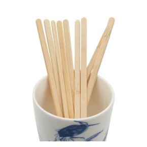 140mm Round Bamboo Coffee Stirrer 