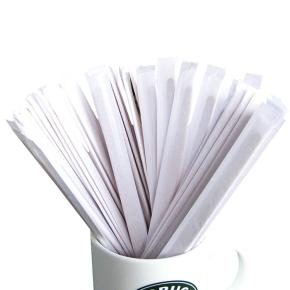 Individually Wrapped Disposable Bamboo Coffee Stirrer