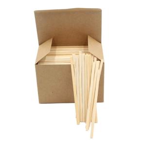 Box Package Disposable Bamboo Coffee Stirrer