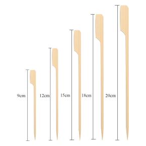 20cm Bamboo Paddle Skewer 