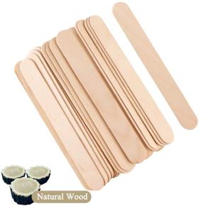 150mm Wood Waxing Spatulas