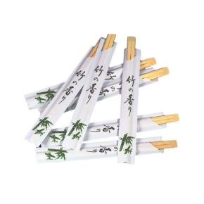 Custom Colorfully Printing Logo Bamboo Sushi Chopstick Paper Wrap for Modern