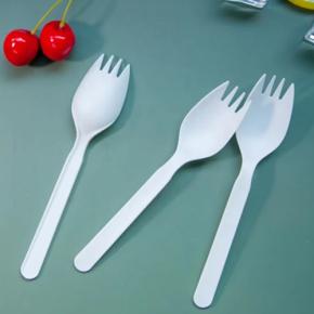 Disposable Compostable PLA Spork